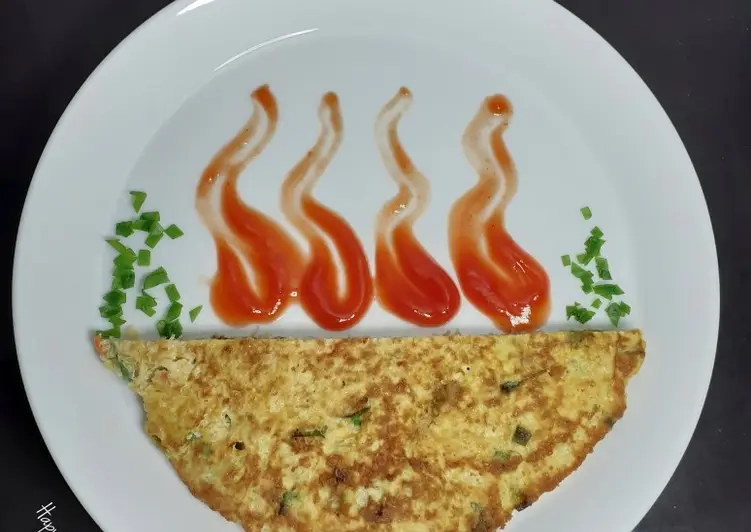 Caranya Bikin Omelet Ampas Jagung Nikmat Lezat
