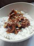 Beef bowl (Gyudon) halal