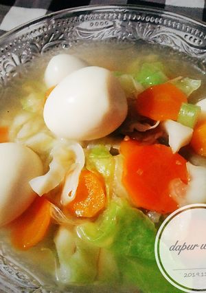 Foto resep Sayur Sop Telur Puyuh