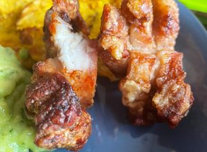 Una foto de Chicharrón en freidora de aire 🫶🏻