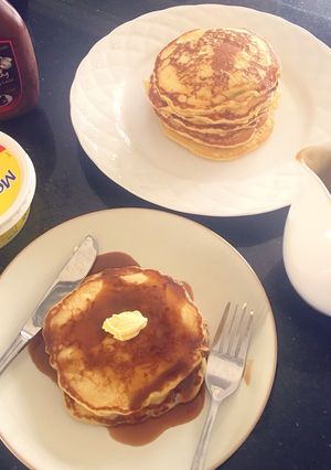 Foto resep Pancake Homemade simple & lembut