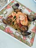 Trofie with Zucchini, Shrimp, and Clams