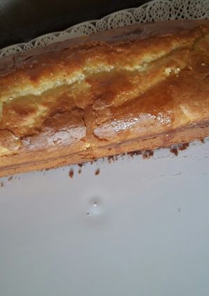 Una foto de Budín de limón con aalmibar de limón