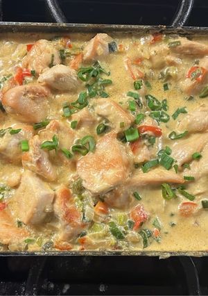 Una foto de Pollo al verdeo a la plancha