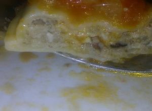 Una foto de Sorrentinos de queso azul y nuez y muzarella