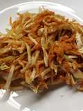 Ensalada repollo y zanahoria Coleslaw