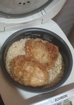 Foto resep Nasi KFC Ricecooker