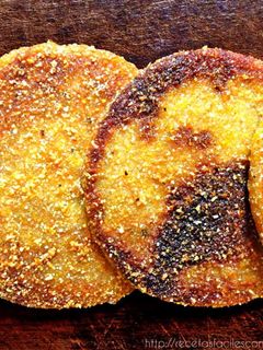 Una foto de Milanesas vegetarianas / veganas de soja y arroz integral sin gluten (súper económicas)