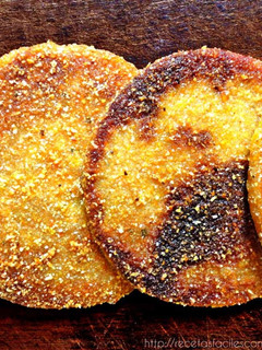 Una foto de Milanesas vegetarianas / veganas de soja y arroz integral sin gluten (súper económicas)