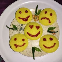 A picture of Dhokla.