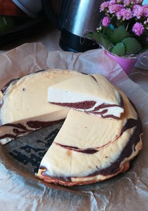 Sült Túrótorta (cukor és liszt nélkül) recept fotója