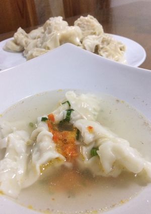 Foto resep Pangsit kuah ayam jamur