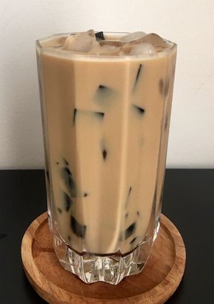 Foto resep Creamy latte jelly cincau