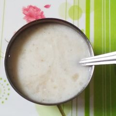 A picture of Jowar Soup (Kanya).