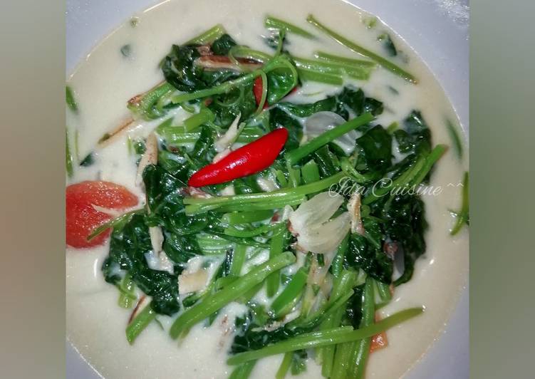 Resepi 👩‍🍳LAUK PAUK : MASAK LEMAK BAYAM yang Cepat