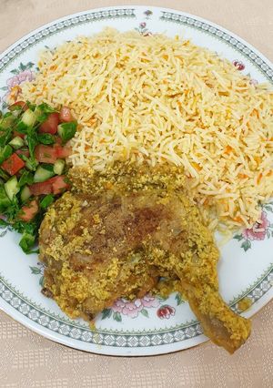 صورة لوصفة دجاج بالحليب 🐓🥛