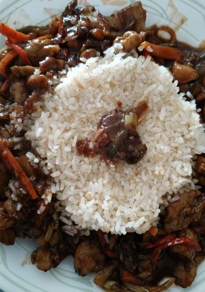 Una foto de Pollo Kung Pao