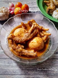 Foto resep Ceker Telur Bumbu Kecap