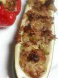 Tuna Fish Stuffed Courgette