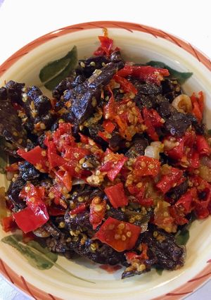 Foto resep Paru balado