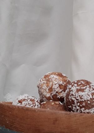 Una foto de 🍫🤎Trufitas saludables de chocolate 🤎🍫