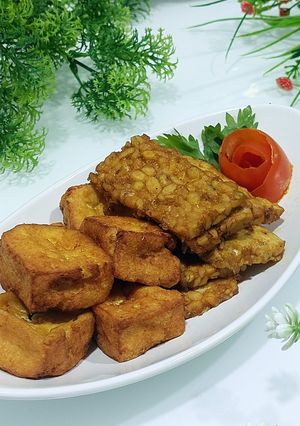 Foto resep Tahu Tempe Goreng Sat Set