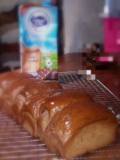 Foto resep Chocolate Condensed Milk Bread~Roti Coklat Or Roti Sobek Coklat