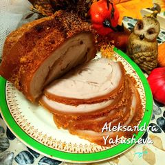 A picture of Simple meatloaf for slicing.