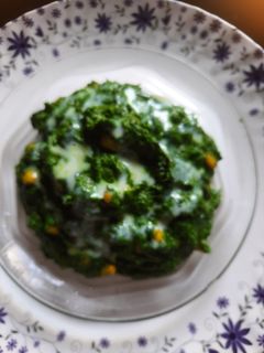 মকাই পালং(Makai palak recipe in Bengali) রেসিপির প্রধান ছবি