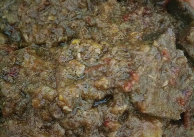 Rendang kentang ati sapi ala akuhhh... Hihihi