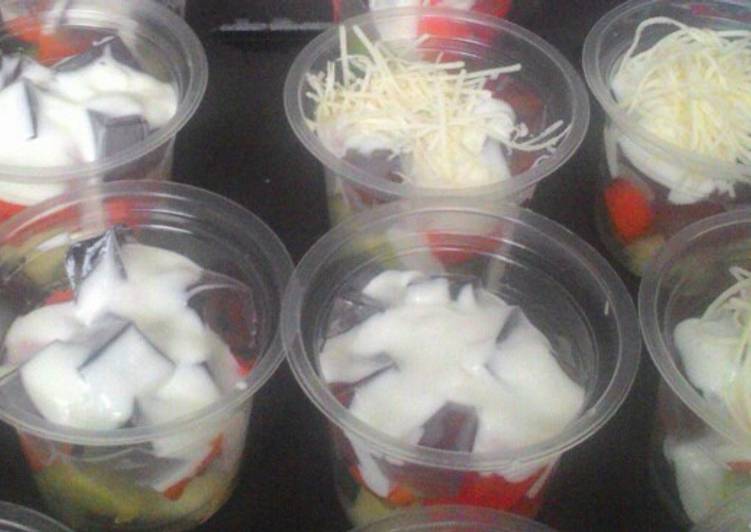 Bagaimana Menyiapkan #53 Salad buah cup Sempurna