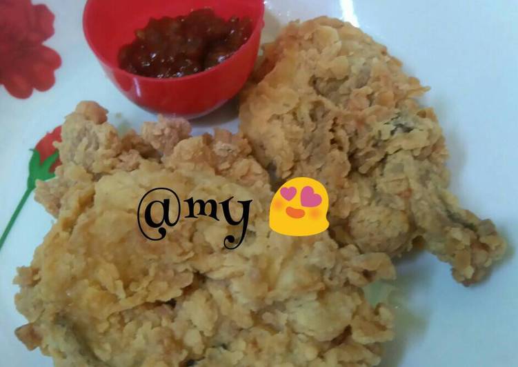 Resep Ayam Goreng Crispy 🐣 Anti Gagal