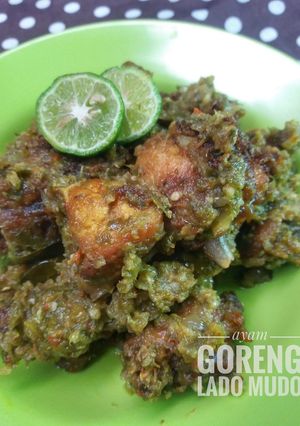 Foto resep Ayam Lado Mudo (Ayam cabe ijo)