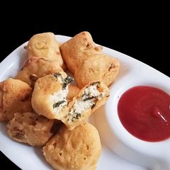 Mint Masala Paneer Pakoda A picture of Mint Masala Paneer Pakoda.