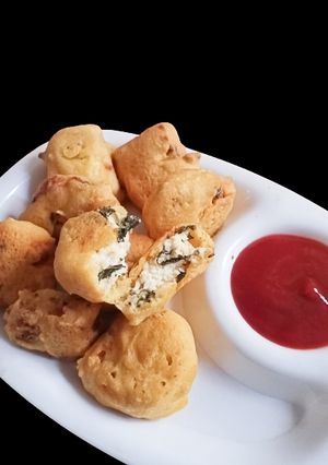 A picture of Mint Masala Paneer Pakoda.