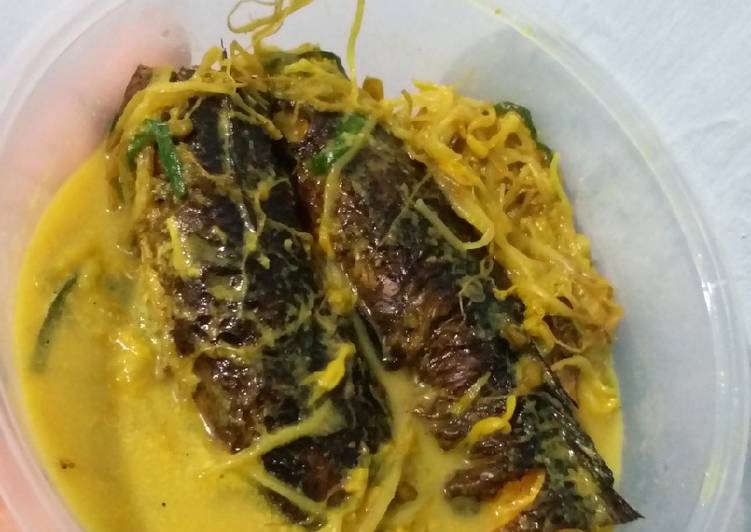 Sayur lodeh ikan gabus / ikan kutuk