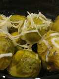 Coles de Bruselas al Vapor con Parmesano