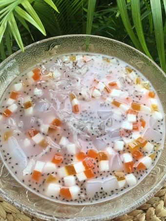Cara Gampang Membikin Resep Es rumput laut dan jelly segar yang  Bikin Ketagihan Anti Ribet, Menggugah Selera