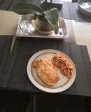 Pollo en crema de chipotle