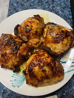 Una foto de Pollo oriental en freidora de aire