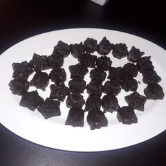 A picture of Homemade chocolate.