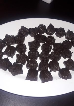 A picture of Homemade chocolate.
