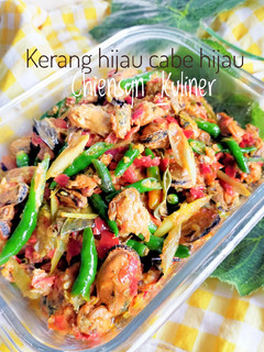 Foto resep Kerang hijau cabe hijau