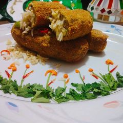 #Stuffed_surprise_chiken A picture of #Stuffed_surprise_chiken.