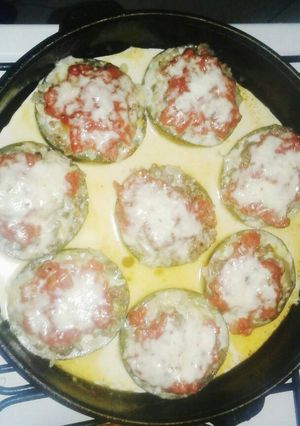 Una foto de Zapallitos rellenos con amor😋