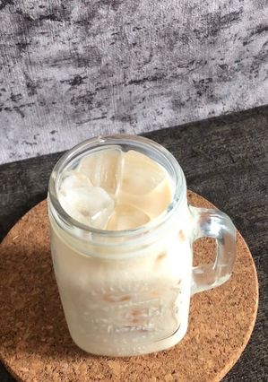 Foto resep Iced Bear Brand Gold White Tea | Our Channel
