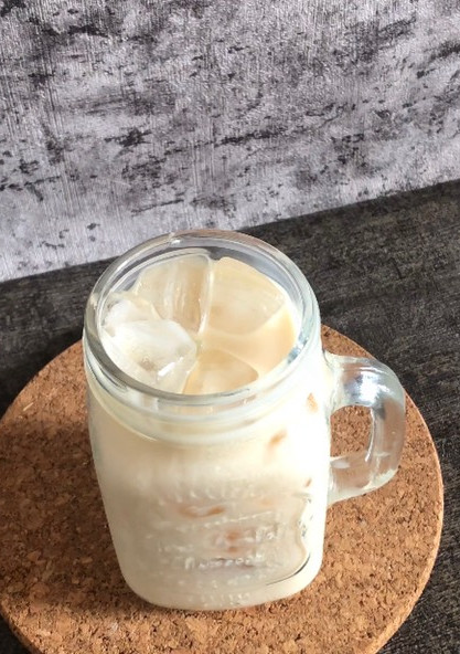 Foto resep Iced Bear Brand Gold White Tea | Our Channel