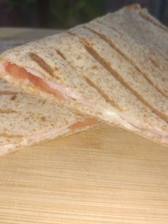 Tortilla szendvics recept fotója