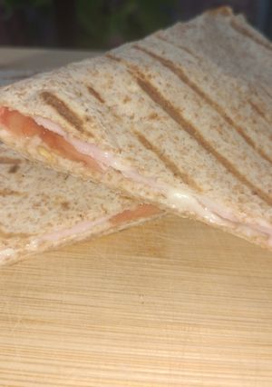 Tortilla szendvics recept fotója