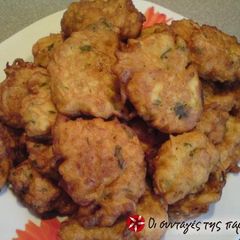 Zucchini fritters 2 A picture of Zucchini fritters 2.